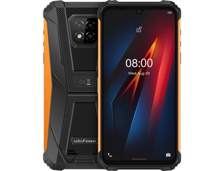 Smartphone ULEFONE Armor 8 (6.1'' - 4 GB - 64 GB - Naranja)