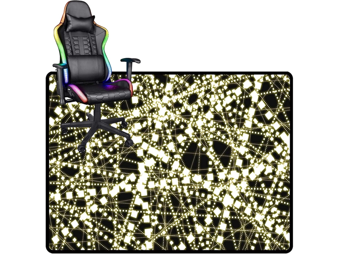 Tapete Cadeira Gamer Escritório Protetor Piso Carpete Computador Carpete, Rígido Cadeiras