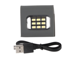 Yncm2026-lámpara Led Cob Portátil De Seguridad Para Deportes Al Aire Libre Carga Usb Running Ciclismo