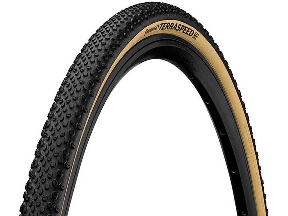 Neumático para Ciclismo Gravel CONTINENTAL Terra Trail Protection Blackchili Foldable