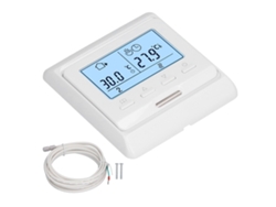 Termostato Inteligente Programable Me5516 Con Pantalla Táctil Lcd Para Calefacción Por Suelo Radiante Y Agua Caliente.