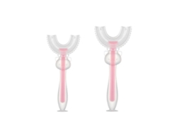 Juego De 2 Cepillos De Dientes En Forma De U Con Rotación De 360° Para Niños De 2 A 12 Años.