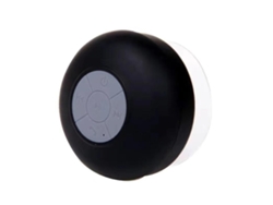 Mini Altavoz de Ducha Bluetooth con Micrófono Incorporado con Ventosa Apto para Baño y Exteriornegro YEMAESRE