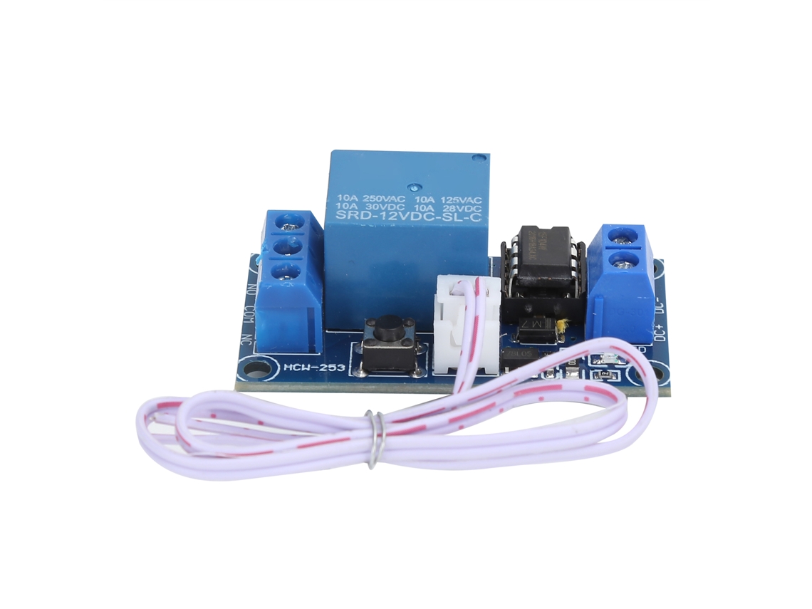 Módulo De Relé Bipolar Estable Con Botón De Arranque/parada, Bloqueo Automático, Control Electrónico, 12 V Cc