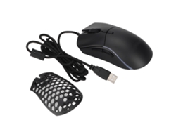Baoj-2026rato Gaming Rgb Com 13 Modos De Luz E 6 Níveis De Dpi, Design Ergonômico E Sem Peso, Preto, Com Fio Para Computador