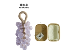 Caja de regalo con jabón de lavanda y uva Grape Gem y bolsa