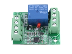 Módulo De Relé De Control De Un Solo Canal De 12 V Cc Con Circuito Biestable E Interruptor De Disparo De 10 A.
