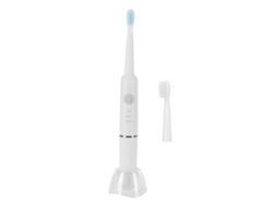 Cepillo De Dientes Eléctrico Sónico, Resistente Al Agua, Para Adultos, 3 Velocidades, Para El Hogar Y Los Viajes, Blanco.