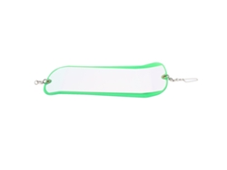 Iluminador De Pesca Luminoso De Doble Cara En Abs Para Pesca Marítima Y De Arrastre, 28 Cm, Verde Transparente.
