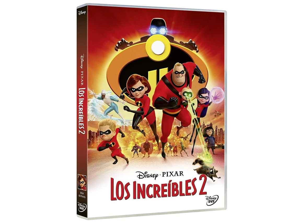DVD Pixar Los Increíbles 2