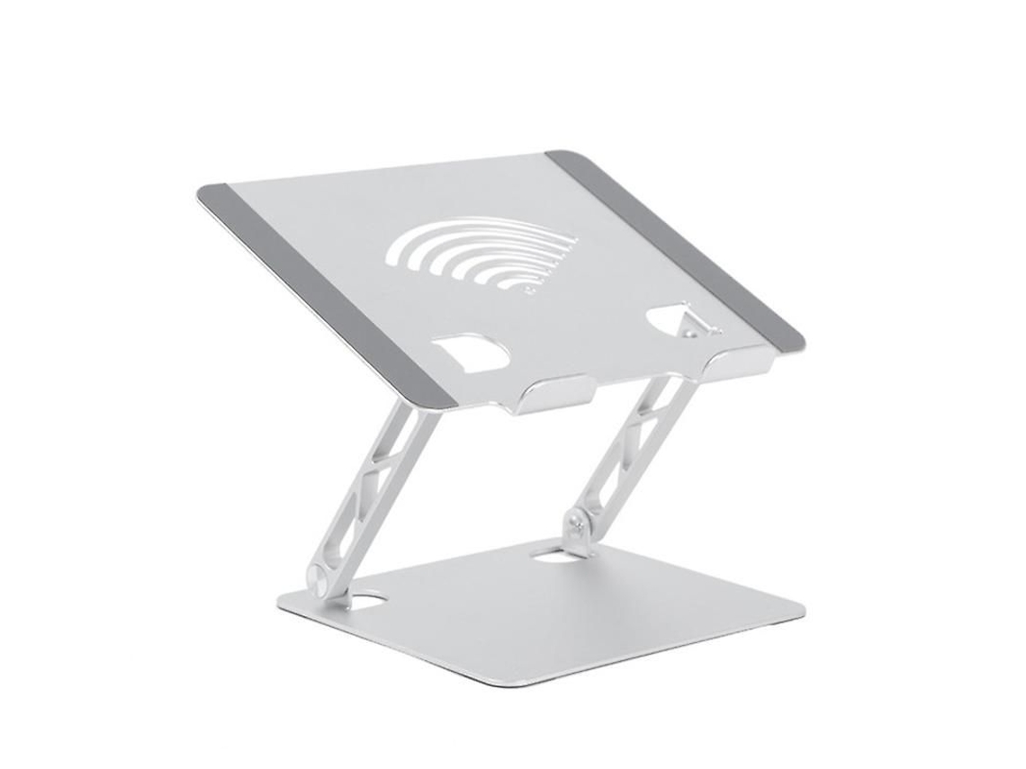 Soporte Ergonómico Plegable Y Ajustable De Aleación De Aluminio Para Portátiles Y Tabletas De 11 A 17 Pulgadas.