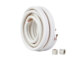 Kit de minilínea dividida Succebuy de 6,4 x 9,5 x 15240 mm, tubo de cobre aislado para aire acondicionado