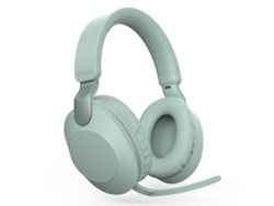 Auriculares Bluetooth KARMADALE Mint Green Nuevos inalámbricos Gran capacidad Luminous Subwoofer Gaming Gaming plegables B2