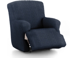 Funda Multielástica para Sillón Relax Extra MILICA Tejido Adaptable Spongy Azul