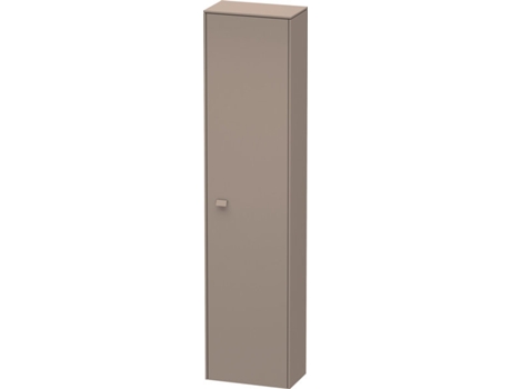 Gabinete alto DURAVIT Brioso 177,0x42,0x24,0 cm 1 puerta bisagra derecha 1 estante de madera 3 estantes de vidrio