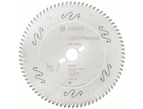 Disco de Sierra Circular BOSCH Top Precisión Best para Madera 250x30x3.2 mm - 80