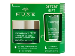 NUXE Nuxuriance Ultra La Crème Anti-Âge Global 50 Ml La Crème Nuit Anti-Âge Global 15 Ml Offerte