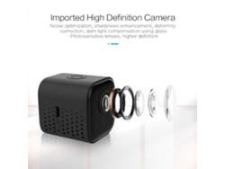 Cámara inalámbrica ultra nítida de 2 MP y 1080p con visión nocturna HD, detección de movimiento y almacenamiento en la nube para smartphones.