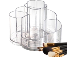 Organizador De Cosméticos Giratorio - 12 X 15 Cm - Organizador De Maquillaje Giratorio - Bandeja Transparente