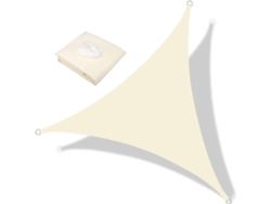 Vela De Sombra Impermeable Resistente Poliéster Triangular