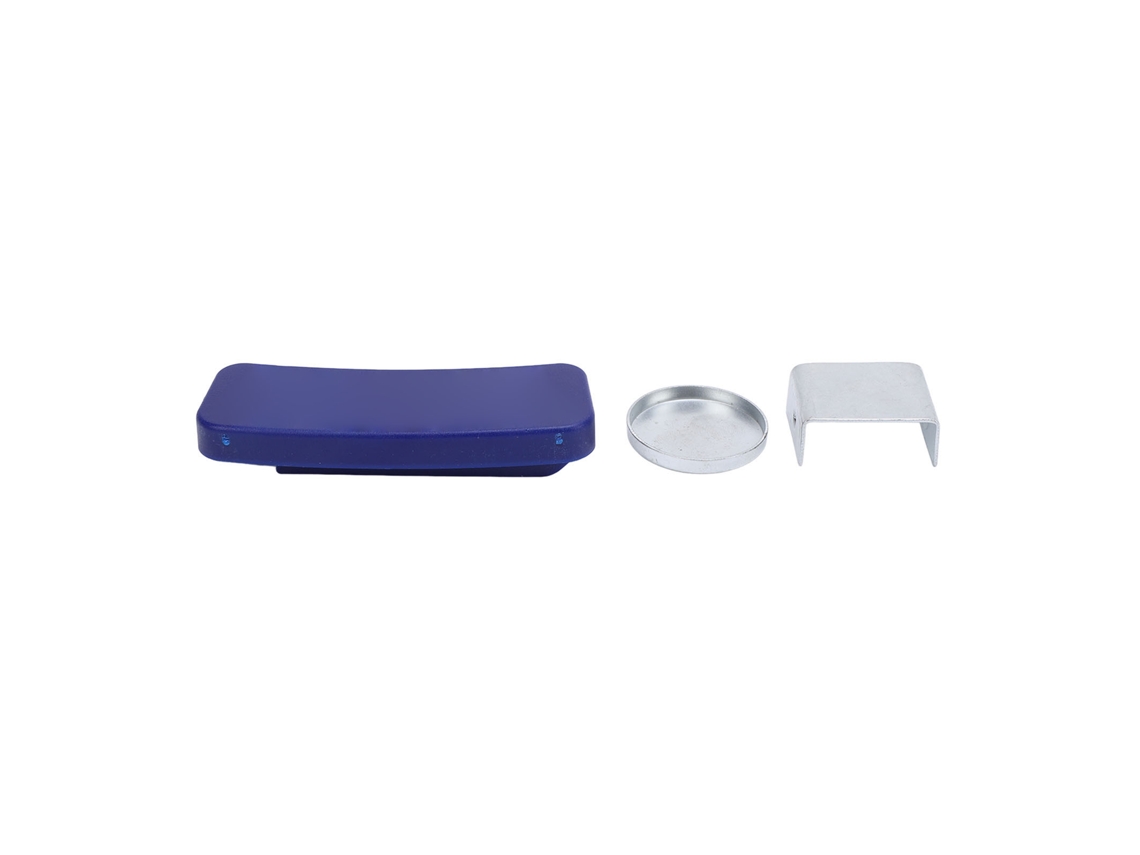 Omni-porta Tiza Magnética Para Billar Y Snooker Con Clip De Cinturón Caja De Tiza Redonda Y Cuadrada Accesorios De Billar Azul