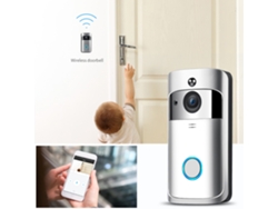 Timbre Inalámbrico Inteligente 720p Con Visión Nocturna Infrarroja, Detección Pir, Audio Bidireccional Y Conexión Wi-fi.