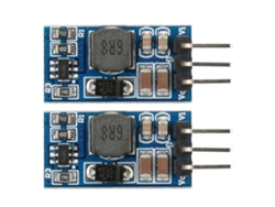 Módulo Convertidor Elevador Dc-dc Nd0412sa De 2,6-5,5 V A 5 V, 6 V, 9 V, 12 V, Para Motor Led De 7 W (2 Unidades)