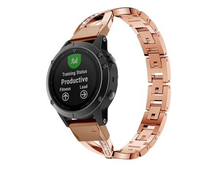 Correa para Garmin Fenix 5X Rosa Dorado