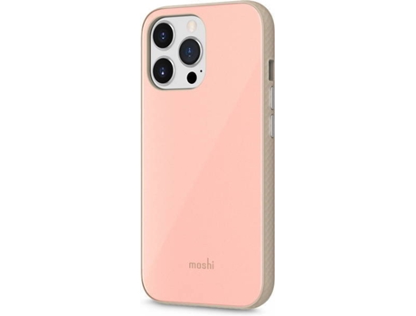 Funda iPhone 13 Pro MOSHI iGlaze Rosa