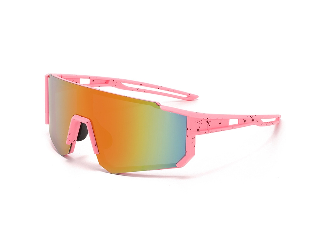 Gafas de sol Gertiz para ciclismo de montaña, color rosa, con protección UV400 y protección ultravioleta
