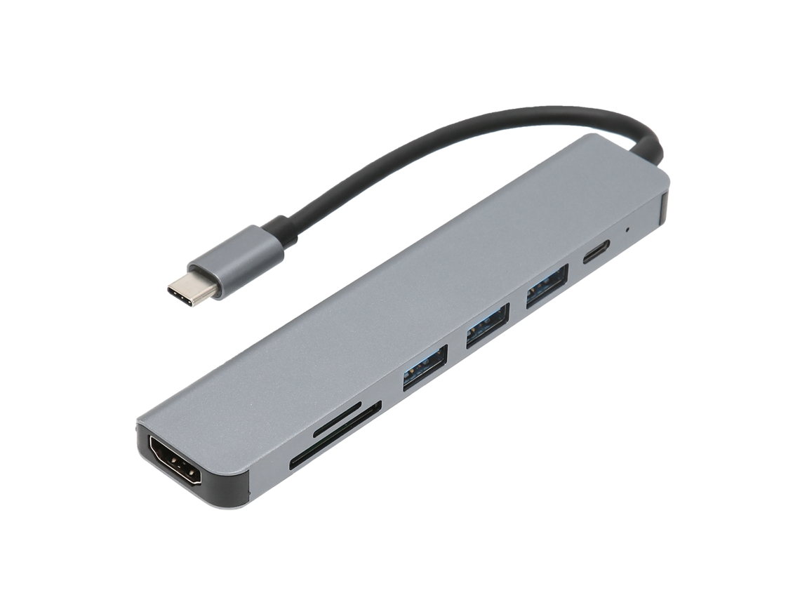 Hub Usb C (expansão Multiporta 7-em-1 Com Saída Hdtv 4k)