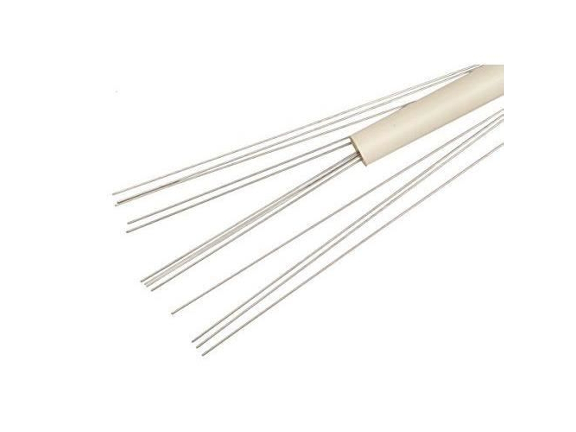Varillas de bloqueo de encaje de acero inoxidable Knit Pro (lote de 8) Kp10875 Knitpro