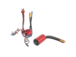 Kit De Motor Sin Escobillas 2845 2800kv Con Esc Impermeable De 35a Para Coches De Control Remoto Cnc A Escala 1/12