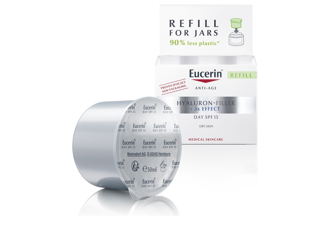 Hyaluron Filler Dia Pele Seca Spf15 Recarga Eucerin 50 ml