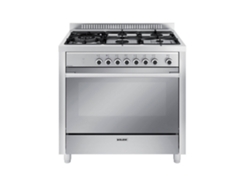 Cocina mixta 104l 5 fuegos acero inoxidable. GX960CVIX - GLEM