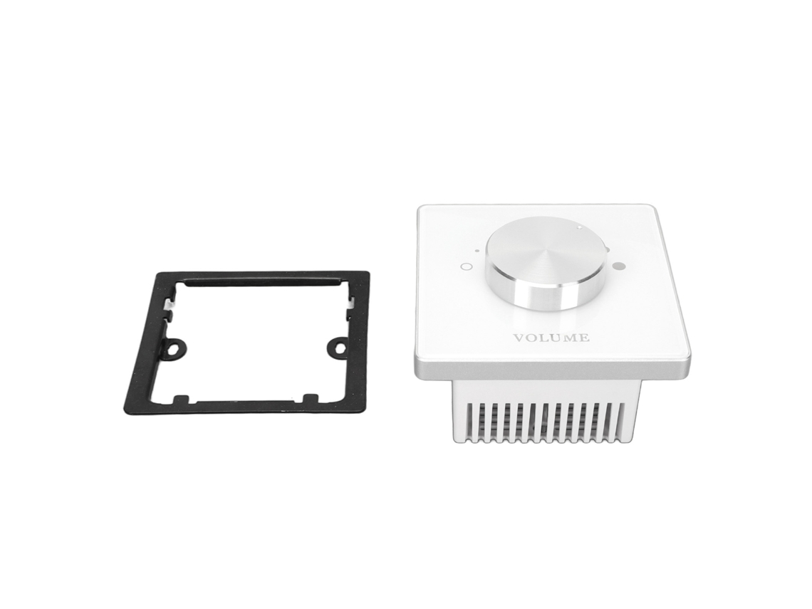 Controle De Volume Inteligente Para Casa 7 Níveis Ajuste Painel Transparente Múltiplos Usos