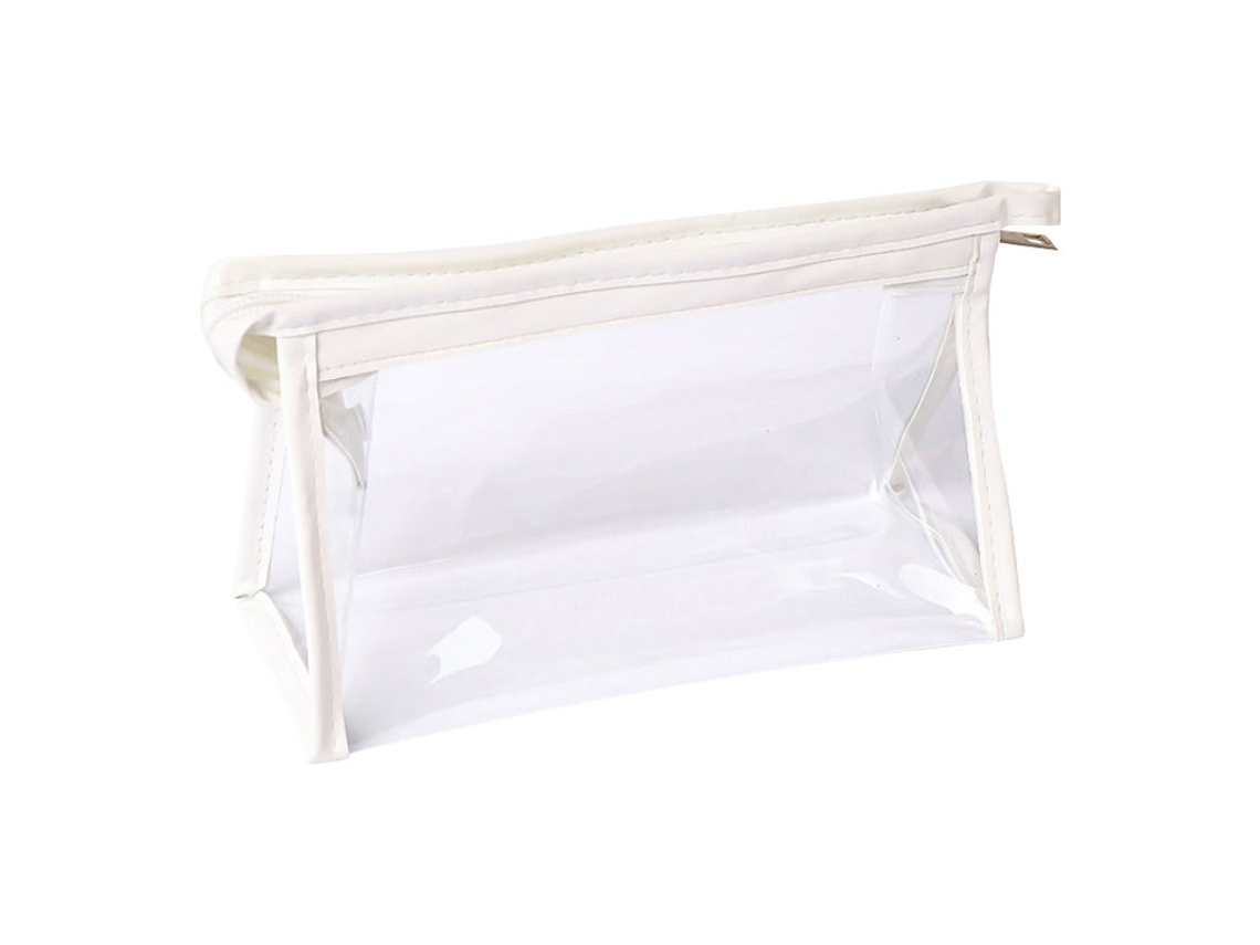 Estuche Transparente Para Lápices, Bolsa De Material De Examen De Gran Capacidad, Marfil SIURN