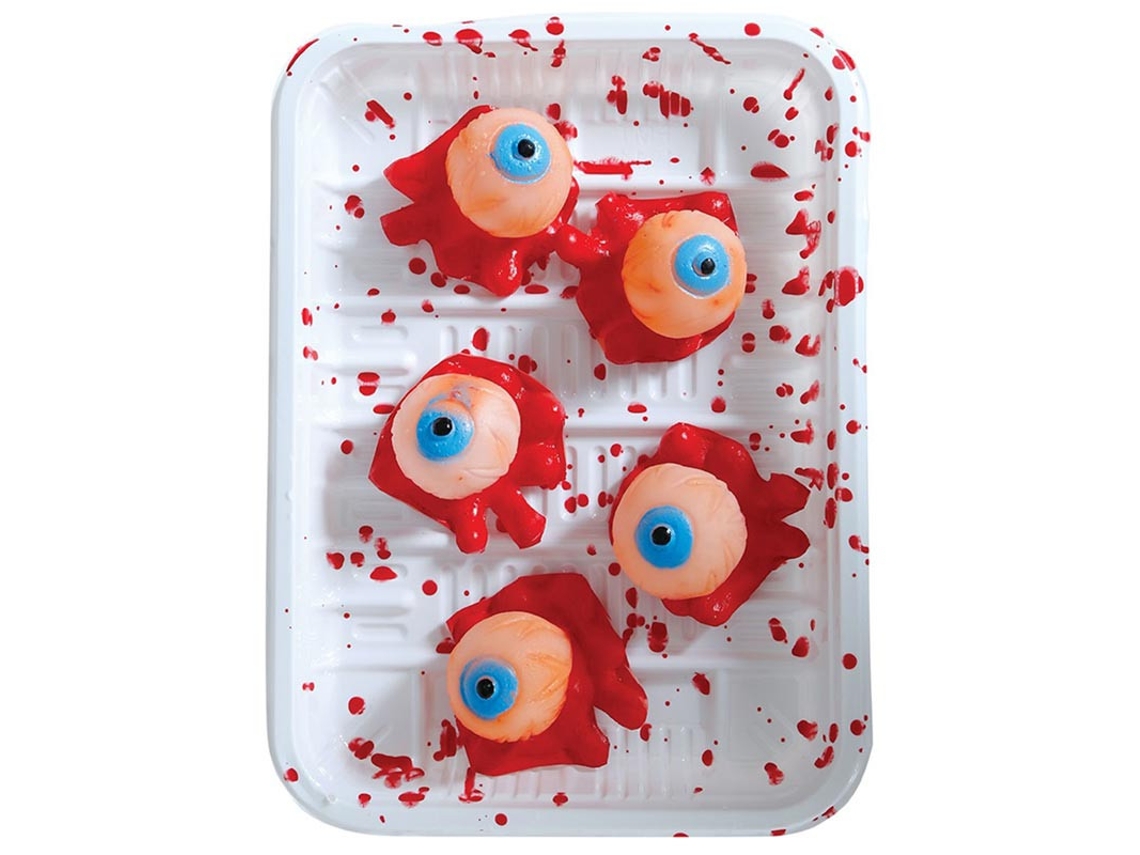 Bandeja con 5 Ojos, 18x13 cm.