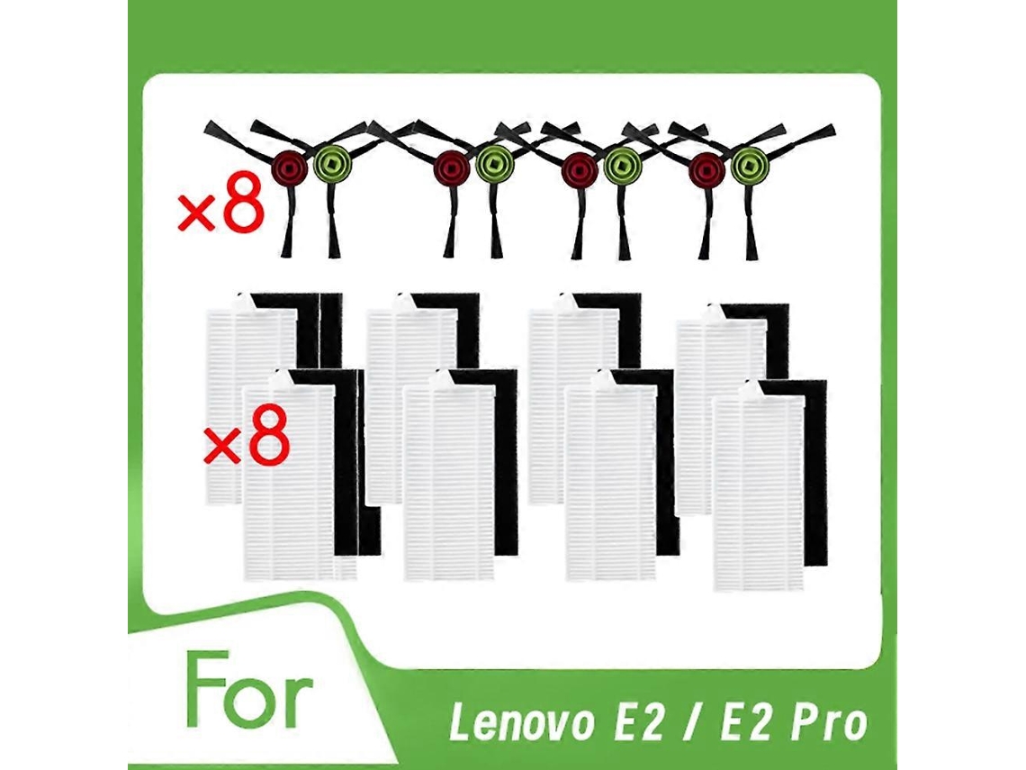 Side Brush And Filter For E2 / E2 Pro Vacuum Cleaner Accessories Cleaner Parts Replacement