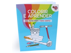 Libro Colorir e Aprender - First Sentences / Primeiras Frases de EUROPRICE (Portugués)