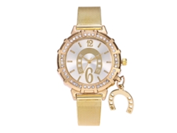 Reloj De Pulsera Unisex Con Correa De Malla, Estilo Moderno, Movimiento De Cuarzo Informal.