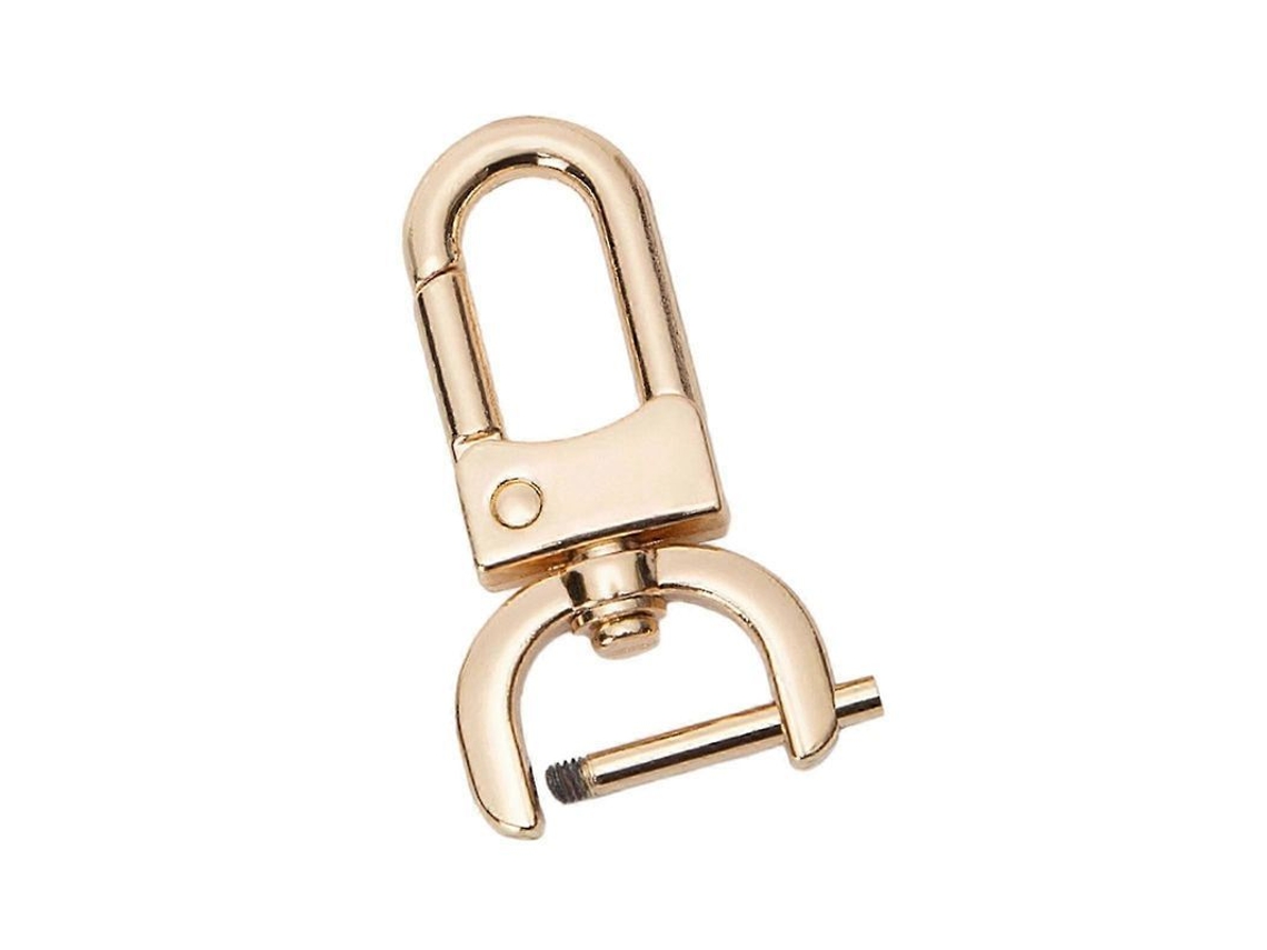 Ganchillo Desmontable De Rotación 360 Grados, Clasp De Cangrejo De Metal, Accesorio Para Bolsos, Oro Claro S Oro Claro S