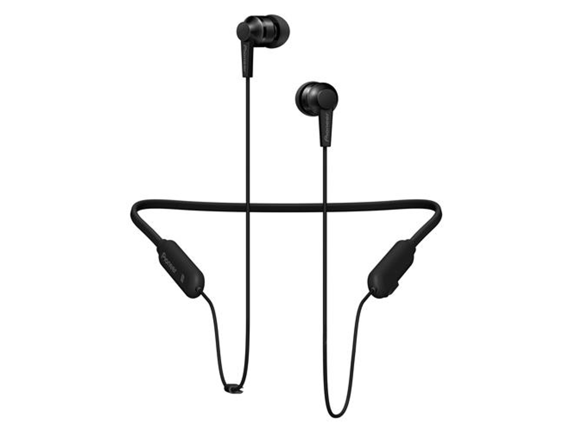 Auriculares Bluetooth True Wireless PIONEER Se-C7Bt-B (In Ear - Micrófono - Negro)