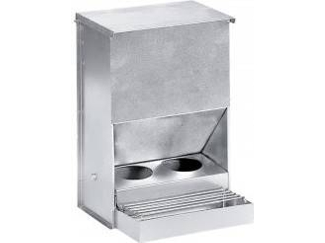 Comedero para Caturras COPELE 2 Orificios (Gris)