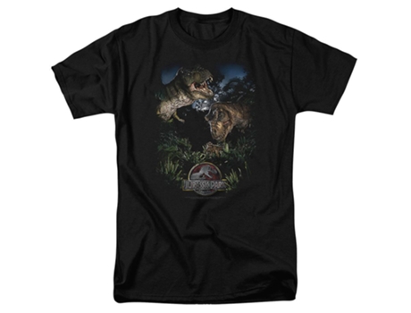 Camiseta ROCKINSTONE Dinosaurios Jurassic Park (Algodón - XXXL)