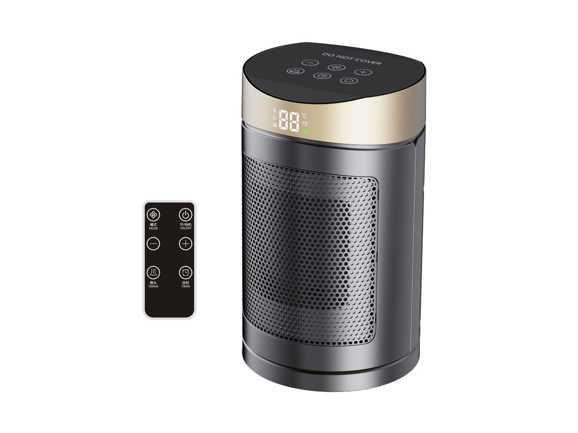 Calentador PTC Eifson de 1500 W: rápido y seguro (dorado)