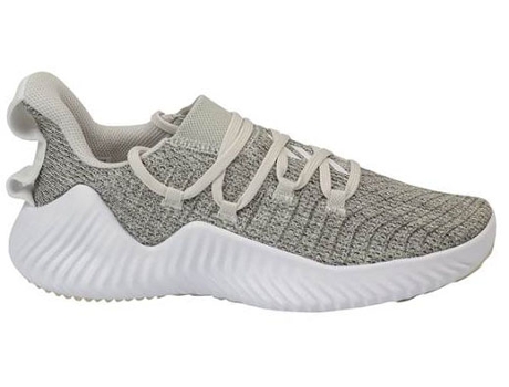 Zapatillas Deportivas ADIDAS (Gris - Tela, Material Sintético - 39,3)