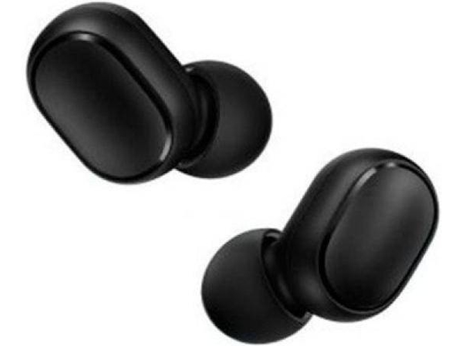 Auriculares Bluetooth True Wireless XIAOMI Mi Basic (In Ear - Micrófono - Negro)