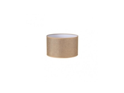 Pantalla Cilindrica Jin E27 Marron 30Dx30dx20h Cm Tejido Saco-yute