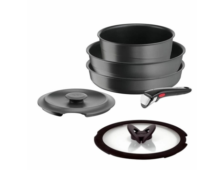 Batería de Cocina TEFAL Ingenio (6 Piezas - Aluminio fundido)